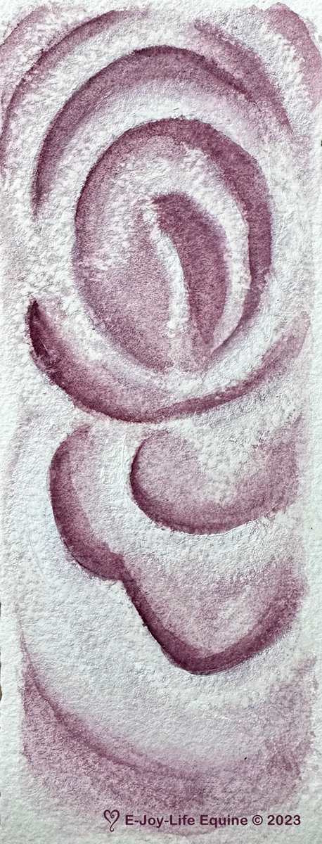Mixed Media Rose Bookmark